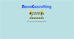 Desktop Screenshot of nanoconsulting.de